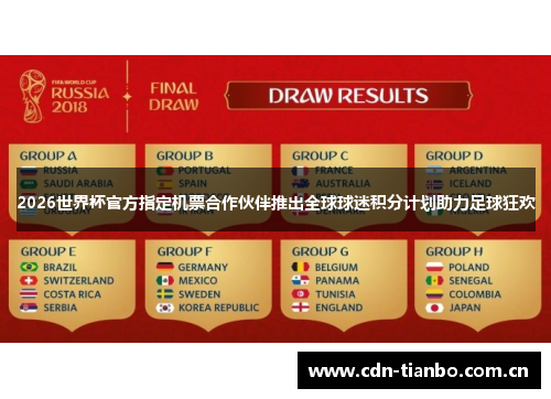 2026世界杯官方指定机票合作伙伴推出全球球迷积分计划助力足球狂欢